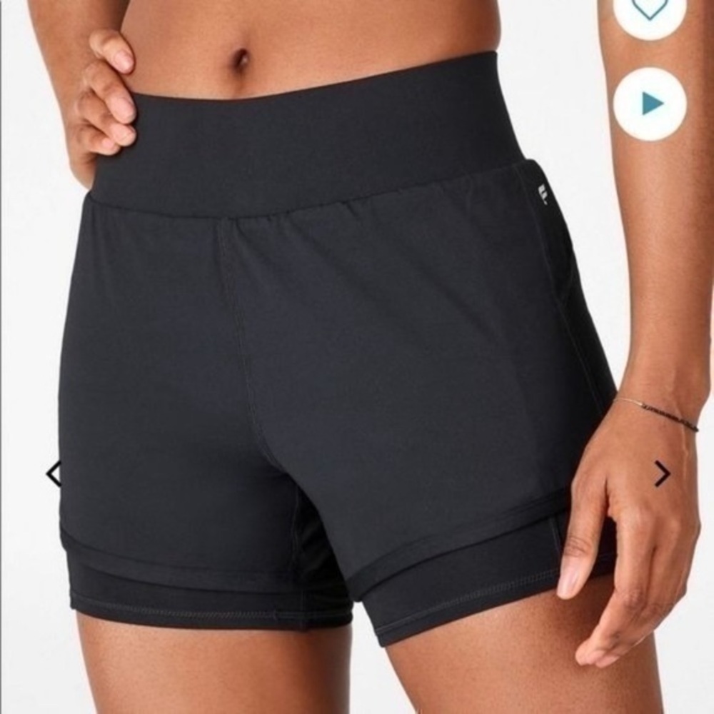 Fabletics Olesia Workout Lined Running Shorts